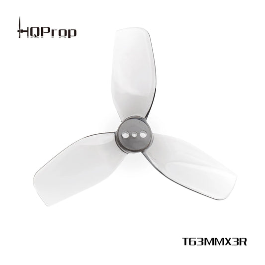 Hqprop T63mmx3 V2 Propeller Grey Poly Carbonate For 2.5inch Geprciflight Racing Drone FPVSTORERC