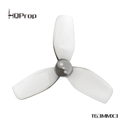 Hqprop T63mmx3 V2 Propeller Grey Poly Carbonate For 2.5inch Geprciflight Racing Drone FPVSTORERC