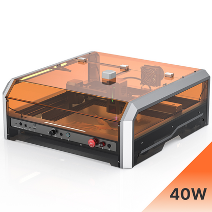 L8 Laser Engraver Machine, 20W/40W Power, 40000mm/min High Speed All-in-one, Air Assist, Lightburn Camera WREKD