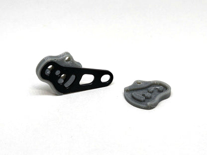 Armattan Marmotte or Badger TPU Adapter Mount Spacer Pair for HD DJI O3, Walksnail Avatar Micro, or any Micro 19x19 Camera - Choose Color Armattan Quads