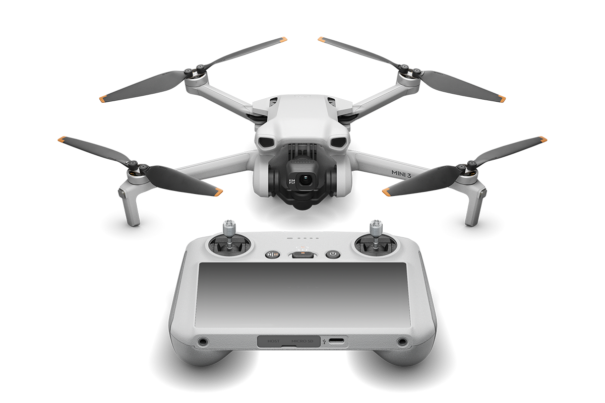 DJI Mini 3 (DJI RC) Camera Drone 4k HDR 38-min Flight Time Vertical Shooting DJI