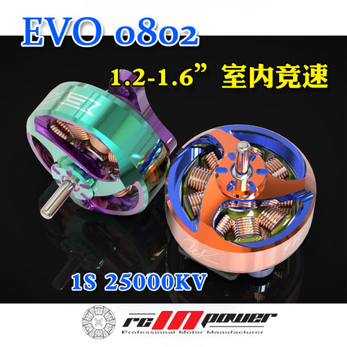 RCINPOWER Upgrade Version EVO-0802 25000KV Brushless Motor FPVSTORERC