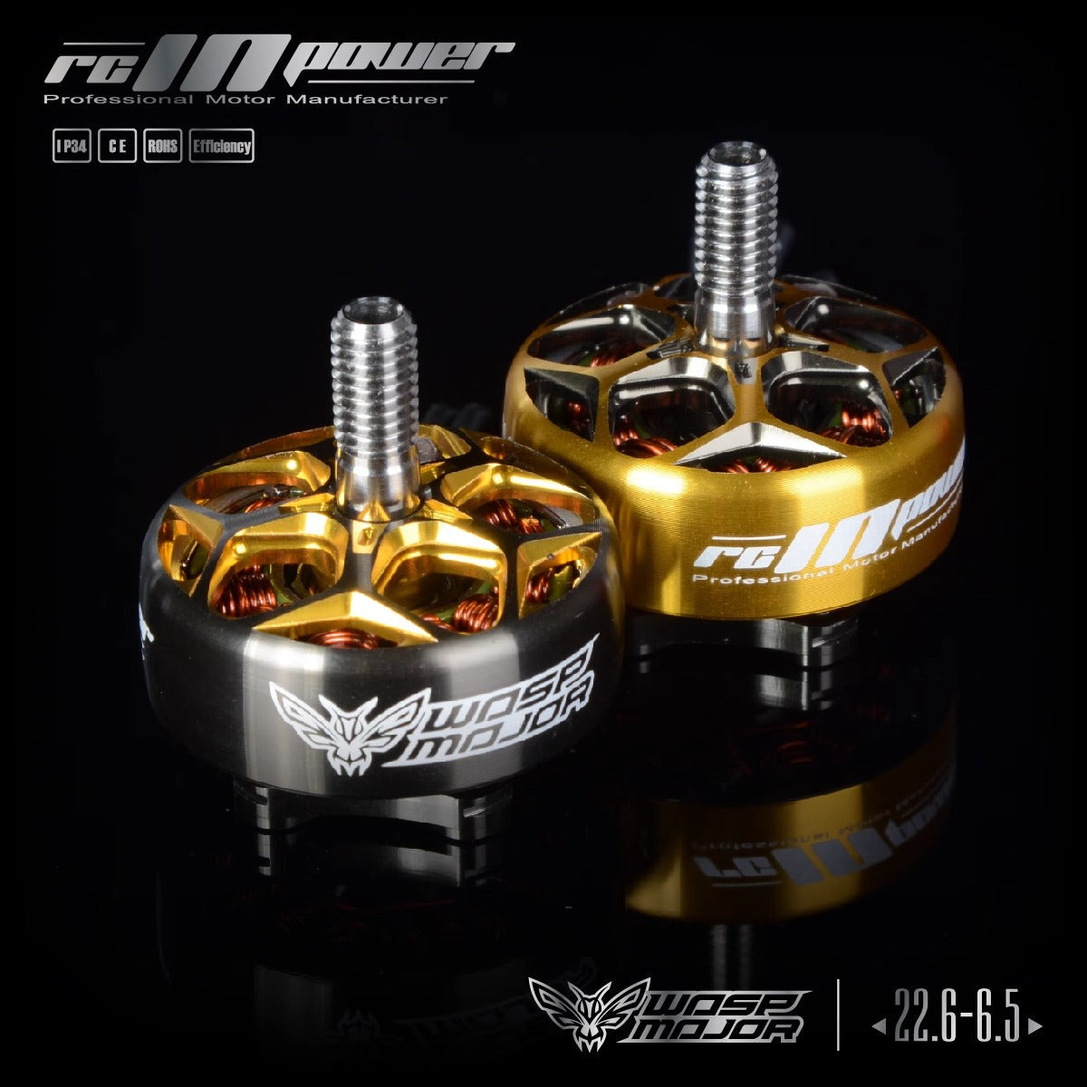 RCINPOWER WASP MAJOR 22.6-6.5 1860KV / 2020KV Brushless Motor FPVSTORERC