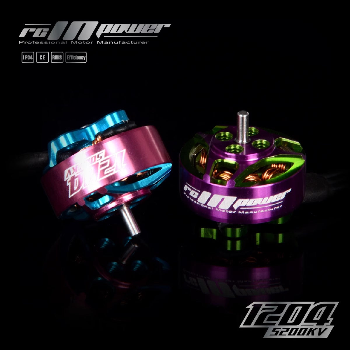 RCinpower 1204 5000KV 3-4S Brushless Motor FPVSTORERC