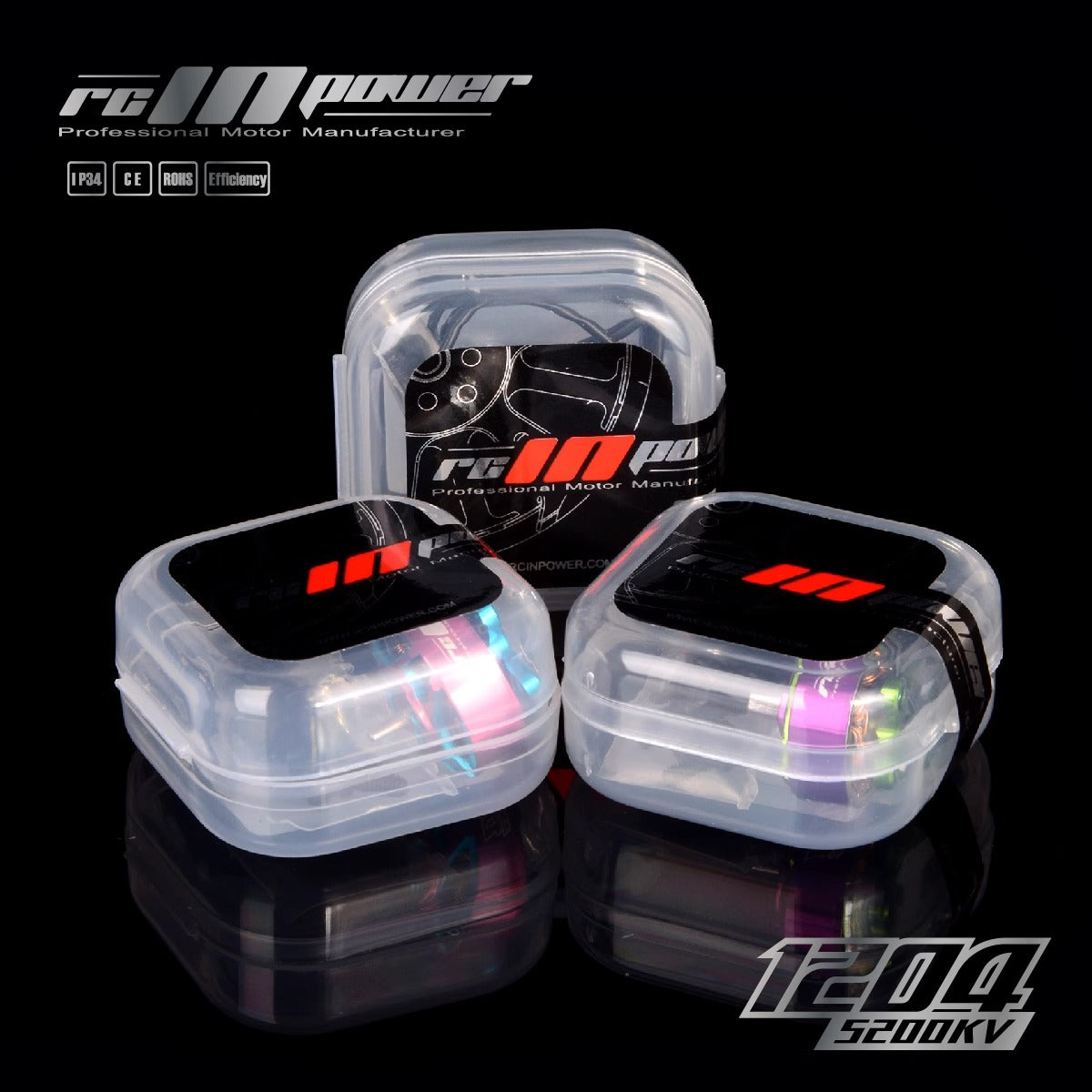 RCinpower 1204 5000KV 3-4S Brushless Motor FPVSTORERC