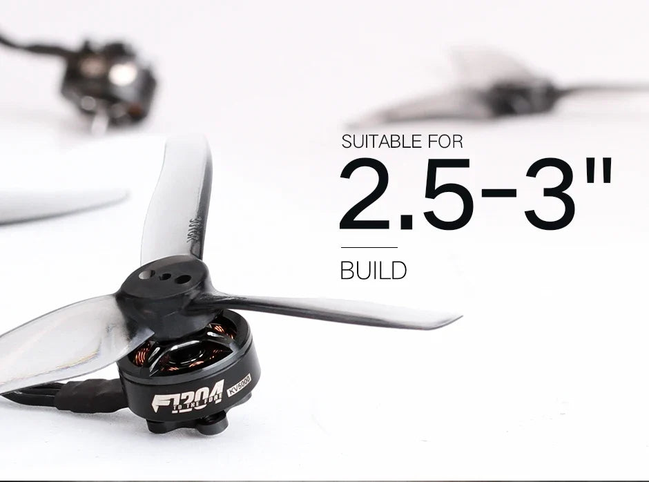 T-MOTOR F1204 6500KV5000KV 2-3S Brushless Motor FPVSTORERC