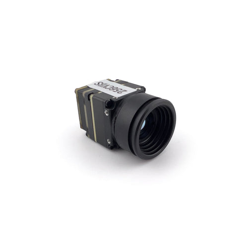 Thermal Analog FPV Camera 256x192 w/ 9.7mm Lens with CVBS Longwave IR 12um (Camera Only)