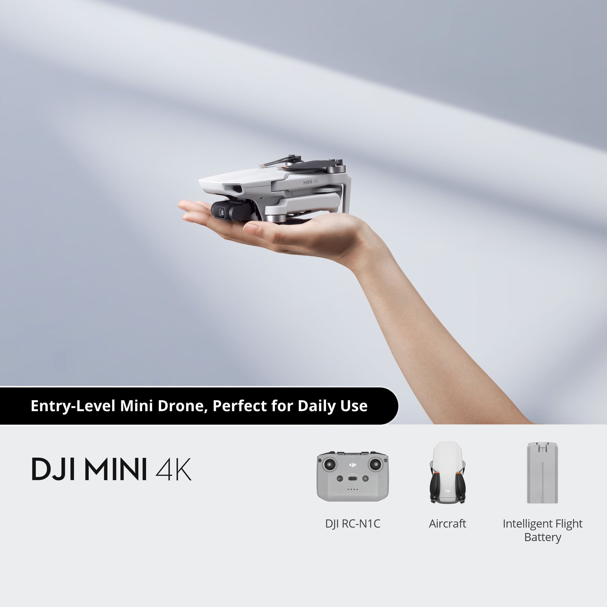 DJI Mini 4K Drone, 4K Camera, 31-Min Max Flight Time (Reserve Now) DJI