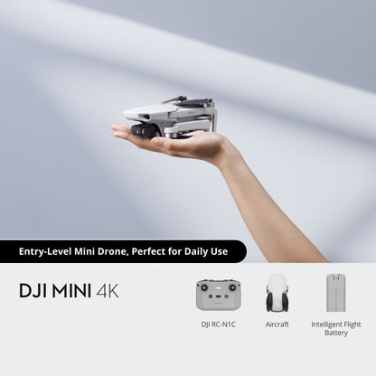 DJI Mini 4K Drone, 4K Camera, 31-Min Max Flight Time (Reserve Now) DJI