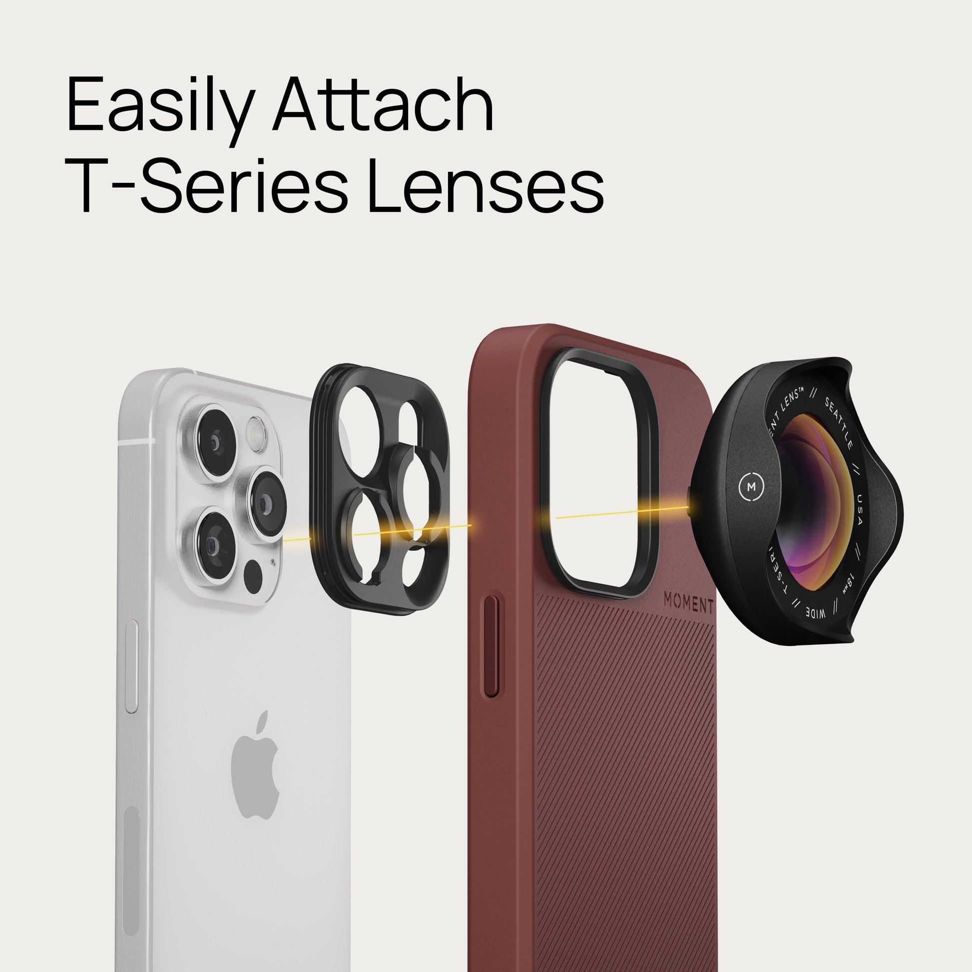 Camera Case for iPhone 16 - All Series Moment