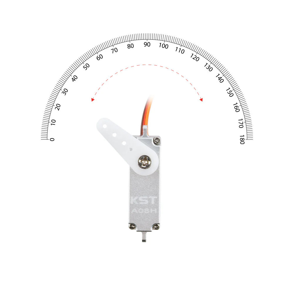 KST A08H V6.0 Coreless Metal Gear HV Micro Servo – 3.2Kgf.cm 0.09sec