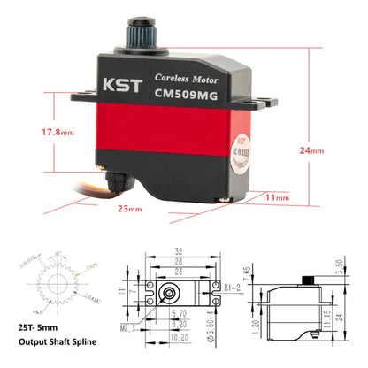 KST CM509MG Micro Servo – 6.0Kgf.cm 0.08sec