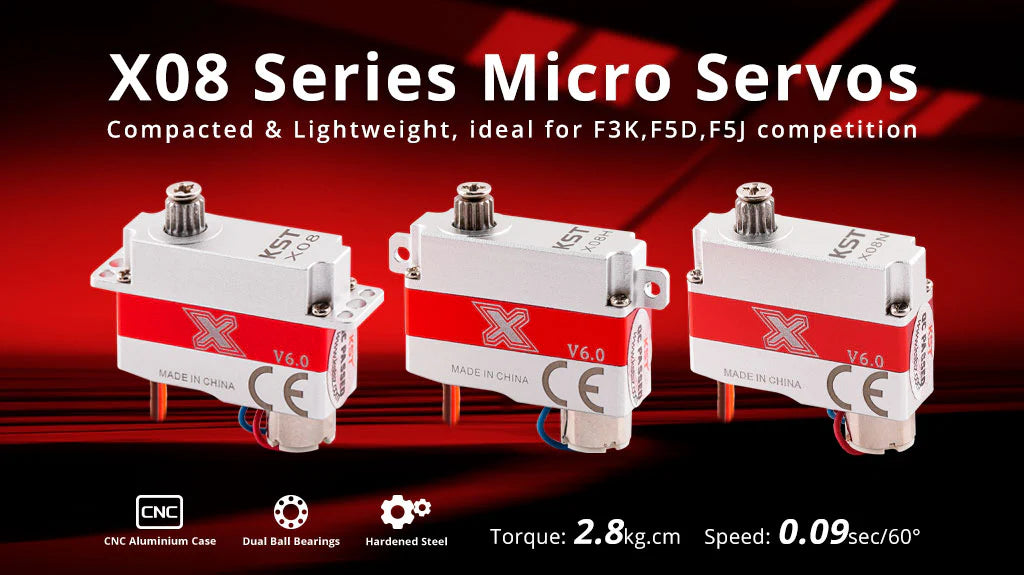 KST X08N V6.0 Micro Servo – 2.8Kgf.cm 0.09sec