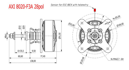 AXI 80.20 F3A KV155/170/190