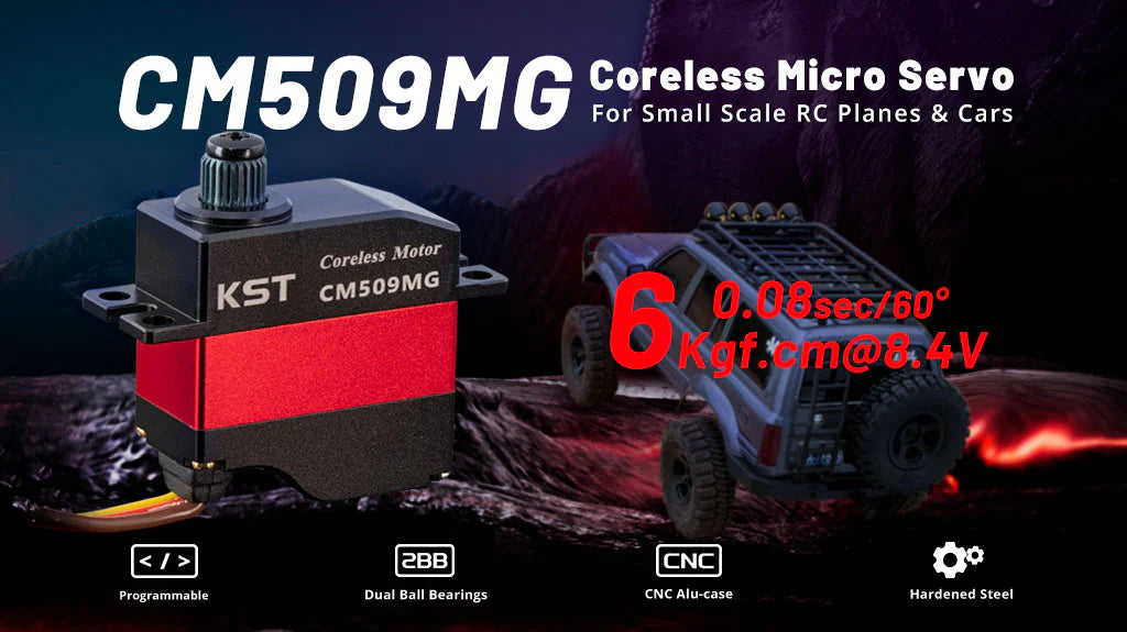 KST CM509MG Micro Servo – 6.0Kgf.cm 0.08sec