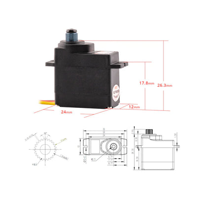 KST DS113MG V6.0 Digital Metal Gear Micro Servo 3.5kg 0.09sec
