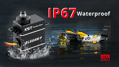 KST BLS88WP Waterproof Brushless Micro Servo 8.5kg.cm 0.07sec 8.4V