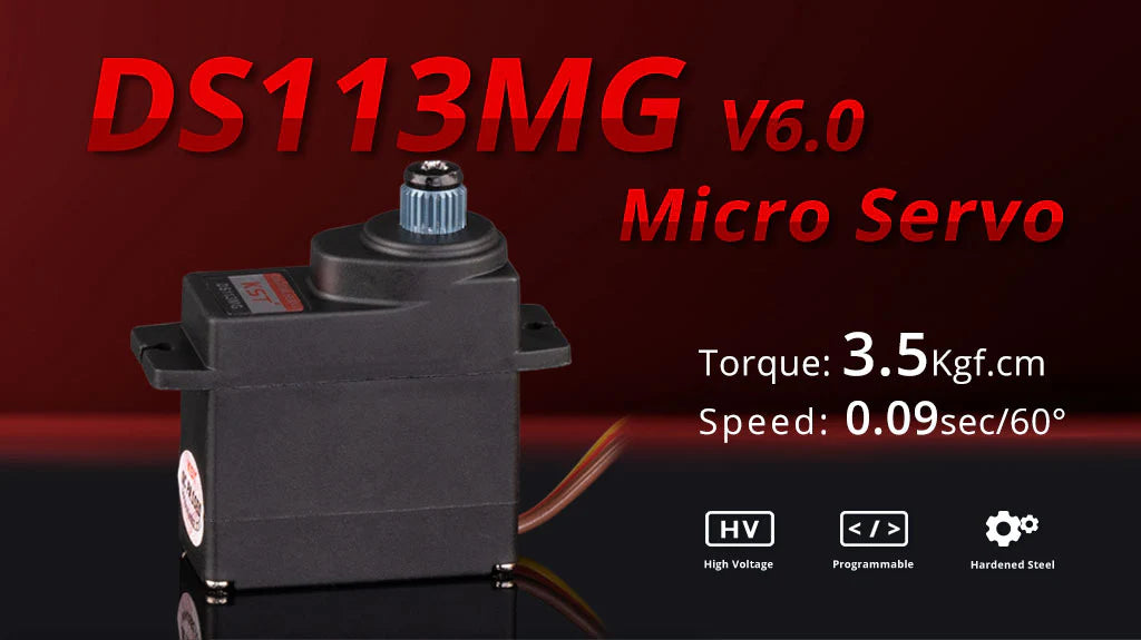 KST DS113MG V6.0 Digital Metal Gear Micro Servo 3.5kg 0.09sec