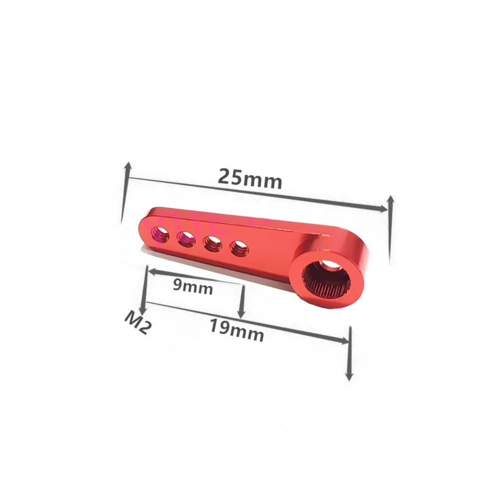 KST 25T-5 Aluminium Servo Arm Red