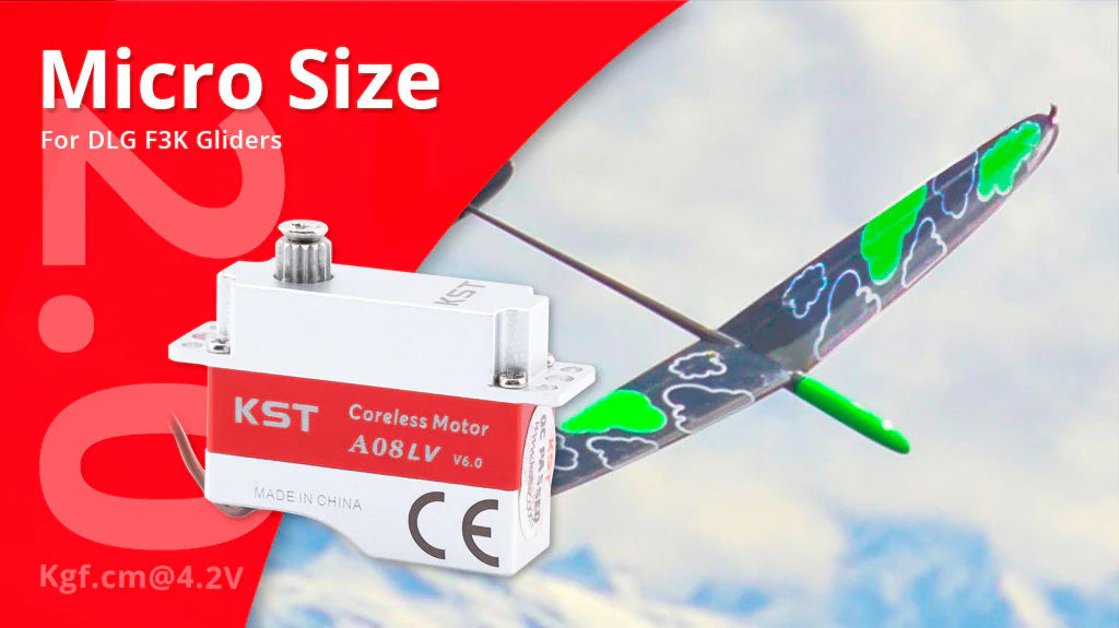 KST A08 LV V6.0 Micro Servo – 2.0Kgf.cm 0.15sec
