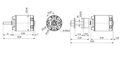 AXI 2220/12 GOLD LINE V3