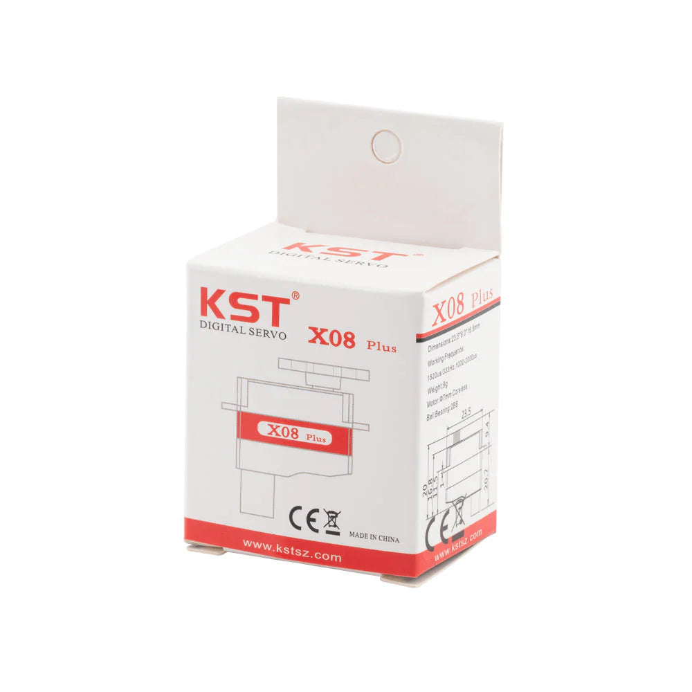 KST X08 Plus V2.0 Micro Servo 5.3Kgf.cm 0.09sec 9.0g 8mm