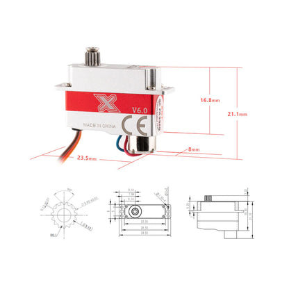 KST X08 V6.0 Micro Servo – 2.8Kgf.cm 0.09sec