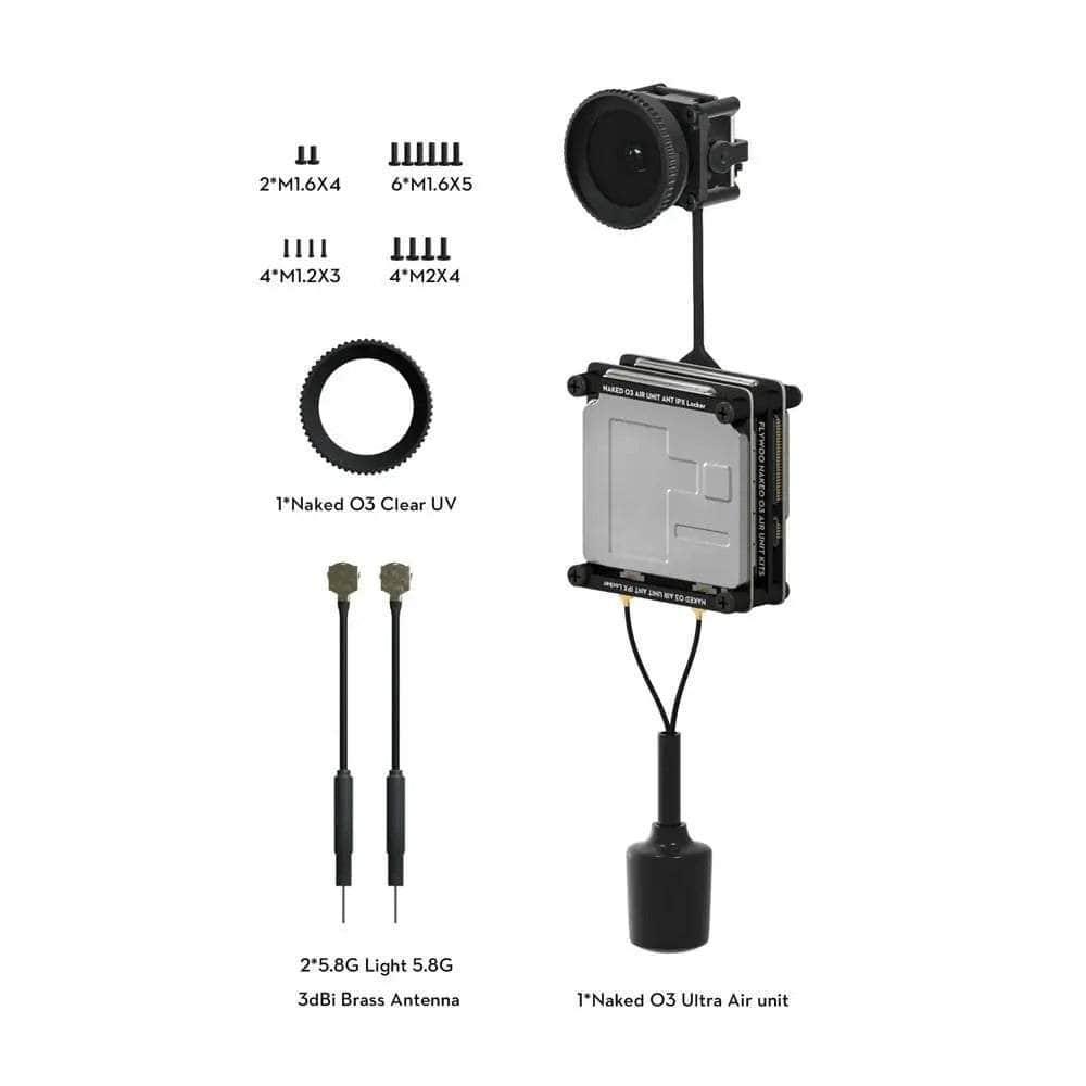 Flywoo Naked O3 Lite Air Unit (w/ Camera, VTX Module & Antennas) Flywoo