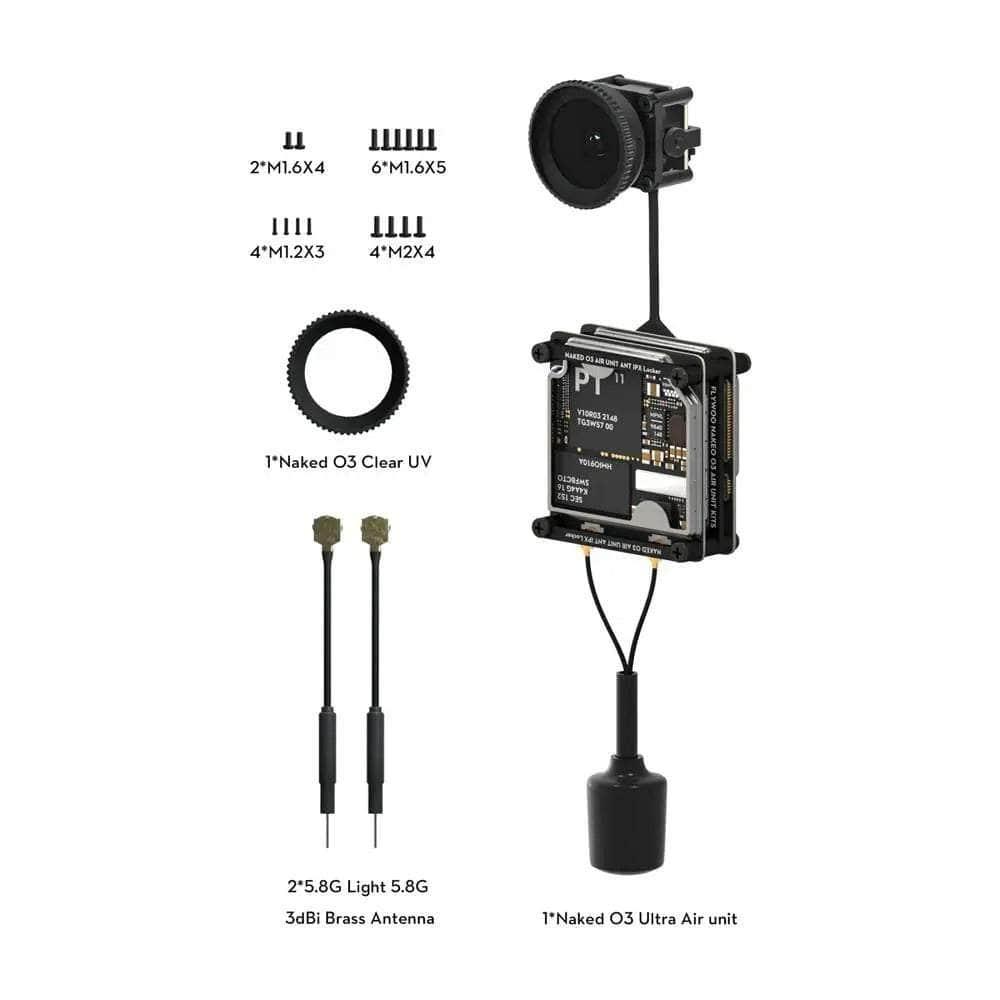 Flywoo Naked O3 Ultra Air Unit (w/ Camera, VTX Module & Antennas) Flywoo