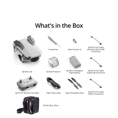 DJI Mini 2 SE Camera Drone 2.7K Video 31min Flight w/ Mini Bag (Refurbished) DJI