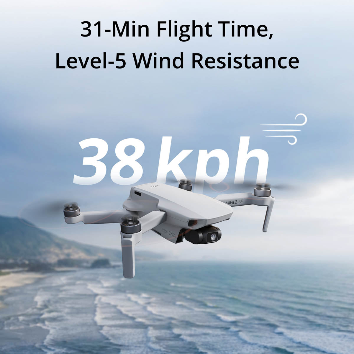 DJI Mini 2 SE Camera Drone 2.7K Video (Open Box) DJI