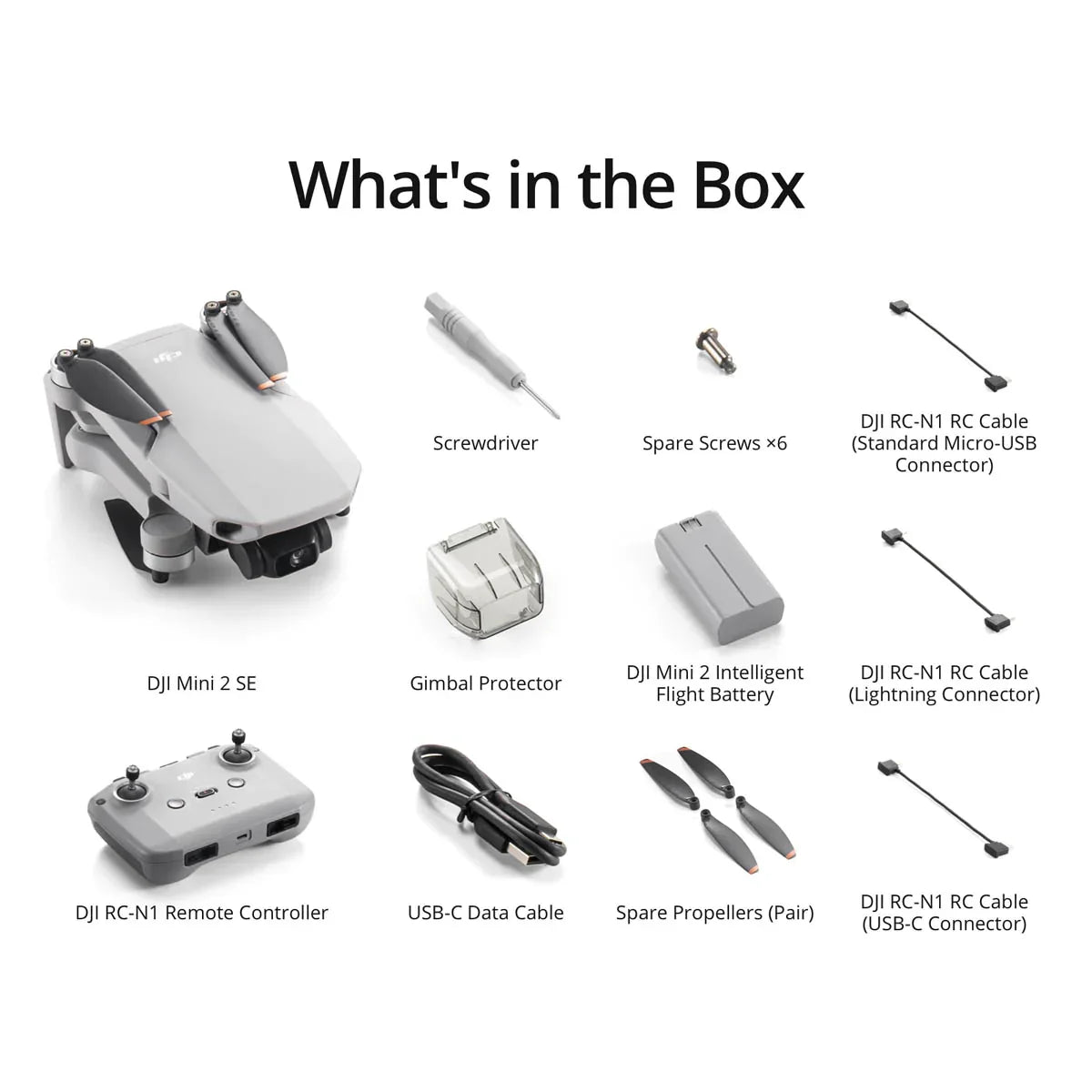 DJI Mini 2 SE Camera Drone 2.7K Video 31min Flight (Open Box) DJI