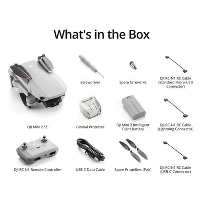 DJI Mini 2 SE Camera Drone 2.7K Video 31min Flight (Open Box) DJI