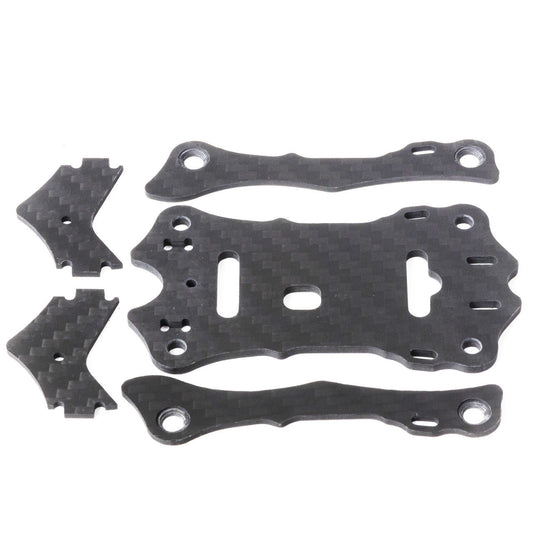 Hawk 5 Spare Parts A (Top Carbon Plate x1, Support Rail x2, Camera Plate x2) Emax USA