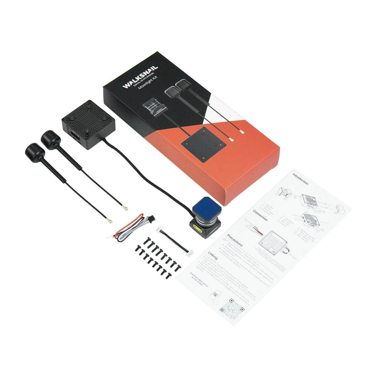 Walksnail Avatar HD Moonlight Kit 20x20 / 25x25 VTX Kit w/ Micro Moonlight Camera - (Dual Antenna) Walksnail
